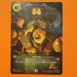 Disney Lorcana TCG Malicious, Mean, and Scary Enchanted Foil 231/204 EN - Image 2
