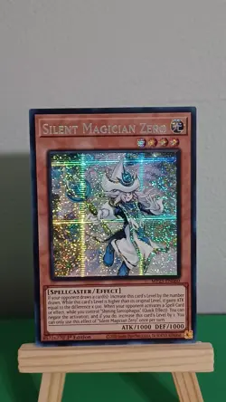 2025 Yugioh Silent Magician Zero MP25-EN060 Prismatic Secret Rare 1st Edition - Image 3