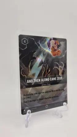 Disney Lorcana TCG And Then Along Came Zeus Enchanted Foil 222/204 EN - Image 2