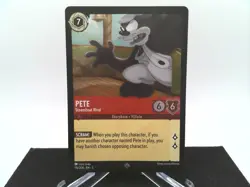Pete - Steamboat Rival 116 Cold Foil Shimmering Skies Disney Lorcana - Image 1