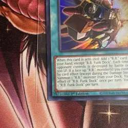 Yugioh R.B. Funk Dock Super Rare DUAD - Image 4
