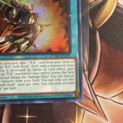 Yugioh R.B. Funk Dock Super Rare DUAD - Image 5