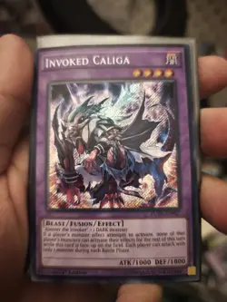 Invoked Caliga FUEN-EN027 | Secret Rare | 1st Ed | NM | Yugioh - Image 1