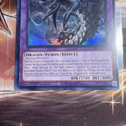Yugioh! First of the Dragonlords - DUAD-EN036 - Super Rare - 1st Edition Near Mi - Image 3