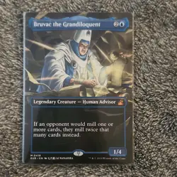 Bruvac the Grandiloquent (Anime Borderless) Ravnica Remastered Regular - Image 1