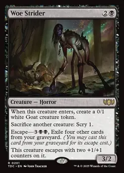 Woe Strider 201 R Normal TDC MTG NM - Image 1