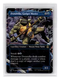 MTG TMNT R0212 Donatello, Gadget Master (Borderless) Normal NM - Image 1