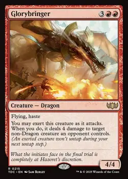 Glorybringer 215 R Normal TDC MTG NM - Image 1
