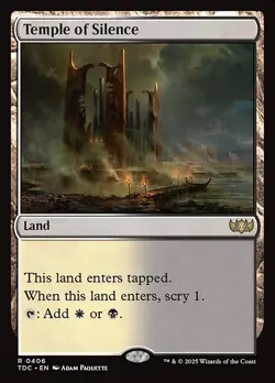 Temple of Silence 406 R Normal TDC MTG NM - Image 1