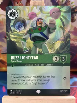 EPIC Buzz Lightyear - Space Ranger 211/204 Disney Lorcana Wilds Unknown Foil - Image 1