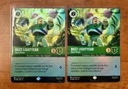 Disney Lorcana Wilds Unknown Buzz Lightyear Space Ranger Epic #211/204 Lot Of 2 - Image 1