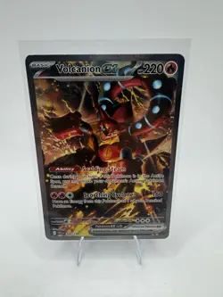 Pokemon TCG Volcanion EX Special Illustration Rare Card 182/159 Journey Together - Image 1