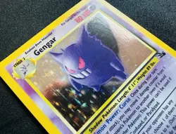 1999 Pokemon TCG Fossil Gengar Holo 5/62 LP/NM *NICE* - Image 2