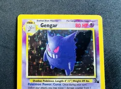 1999 Pokemon TCG Fossil Gengar Holo 5/62 LP/NM *NICE* - Image 5
