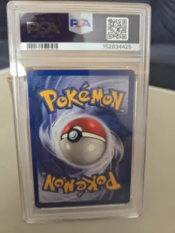 Pokemon TCG Gengar Fossil Holo Rare Card 5/62 PSA 7 NM 1999 - Image 3