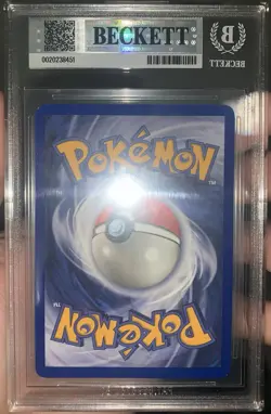 1999 Pokemon Unlimited Fossil Gengar Holo 5/62 BGS 8.5 - Perfect Centering! - Image 2