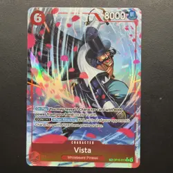 One Piece OP16 Vista TR Treasure Rare The Time of Battle - Image 1