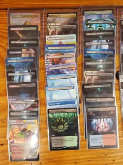 MTG Lot of 145 Rare Land Borderless All Listed Magic the Gathering Cards - Image 1