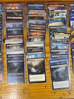 MTG Lot of 145 Rare Land Borderless All Listed Magic the Gathering Cards - Image 2