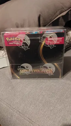 Pokemon TCG Mega Evolution Enhanced Booster Box New Factory Sealed + Case! - Image 1