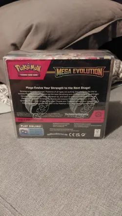 Pokemon TCG Mega Evolution Enhanced Booster Box New Factory Sealed + Case! - Image 2