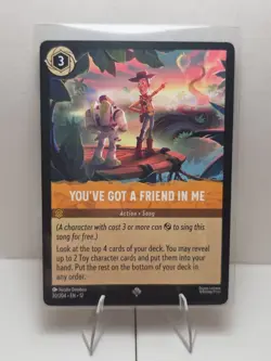 Disney Lorcana TCG - You've Got a Friend in Me 30/204 Super Rare Wilds Unknown - Image 1
