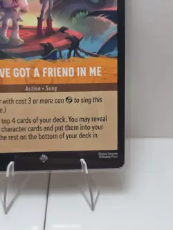 Disney Lorcana TCG - You've Got a Friend in Me 30/204 Super Rare Wilds Unknown - Image 4