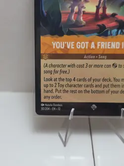 Disney Lorcana TCG - You've Got a Friend in Me 30/204 Super Rare Wilds Unknown - Image 5