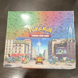 Lumiose City Pokemon Mini Tin Display of 10 tins FACTORY Sealed - Image 1