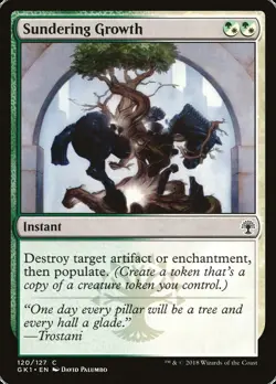 MTG Sundering Growth ** GRN Guild Kit ** English - Image 1