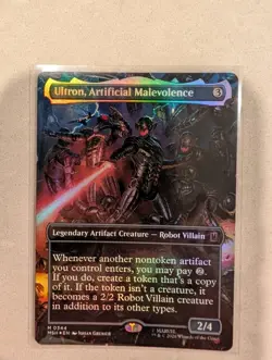 MTG Marvel Super Heroes: M0344 Ultra, Artificial Malevolence Foil - Image 1
