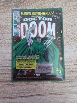 Doctor Doom - MTG - Marvel Super Heroes - Full Art Foil Comic Cover Treatment - Image 1