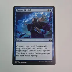 Arcane Denial #110 MTG Duskmourn Commander (DSC) Near Mint Non-Foil - Image 1