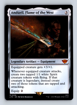 Anduril, Flame of the West The Lord of the Rings: Tales of Middle-earth M 236 - Image 1