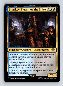 Sharkey, Tyrant of the ShireThe Lord of the Rings: Tales of Middle-earth R 229 - Image 1