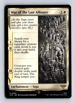 War of the Last Alliance 36 Universes Beyond: The Lord of the Rings: NM/M - Image 1