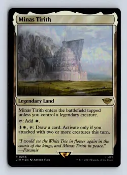 Minas Tirith 256 The Lord of the Rings: Tales of Middle-earth Foil NM/M - Image 1