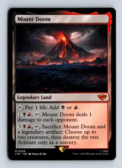 Mount Doom 258 Universes Beyond: The Lord of the Rings: NM/M - Image 1