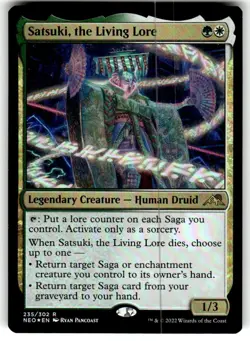 Satsuki, the Living Lore Kamigawa: Neon Dynasty Foil - Image 1