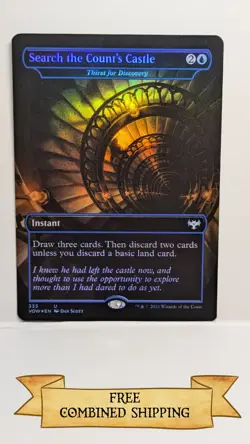 Search the Count's Castle - Thirst for Discovery Innistrad: Crimson Vow Foil - Image 1