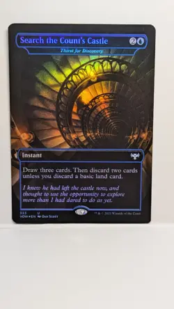Search the Count's Castle - Thirst for Discovery Innistrad: Crimson Vow Foil - Image 2