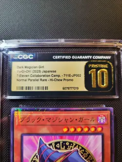 Yu-Gi-Oh! TCG Dark Magician Girl 711e-JP002 Parallel Rare CGC Pristine 10 Gem - Image 5