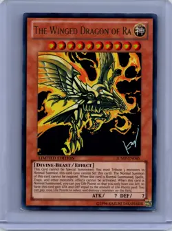 The Winged Dragon of Ra Limited Ultra Rare Shonen Jump Magazine Promos JUMP-EN04 - Image 1