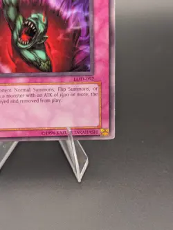 Bottomless Trap Hole LOD-092 Legacy of Darkness Yu-Gi-Oh! MP Rare 1st Edition - Image 3