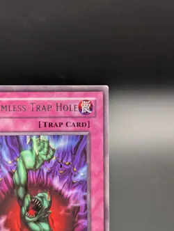 Bottomless Trap Hole LOD-092 Legacy of Darkness Yu-Gi-Oh! MP Rare 1st Edition - Image 4