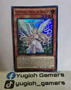 YUGIOH VICTORIA ANGEL OF BRAVERY GFP2-EN042 LIGHT PLAYED ULTRA - Image 1