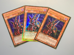 yugioh 3X BREAKER THE MAGICAL WARRIOR GLD1-EN014 Gold near mint Play set - Image 1