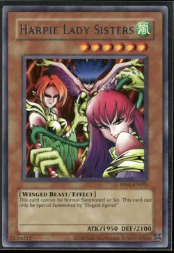 Harpie Lady Sisters Unlimited Rare Retro Pack (2020 Date Reprint) RP01-EN026 NM - Image 1