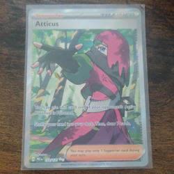 The Pokemon Company Atticus 133/131 Prismatic Evolutions Ultra Rare Holo English - Image 1