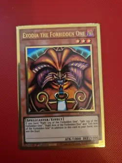 Exodia the Forbidden One - MGED-EN005 - Premium Gold Rare - 1st Edition Yugioh - Image 1